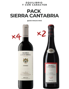 Pack Viñedos Sierra Cantabria – Crianza y Cuvée | Devinoavino
