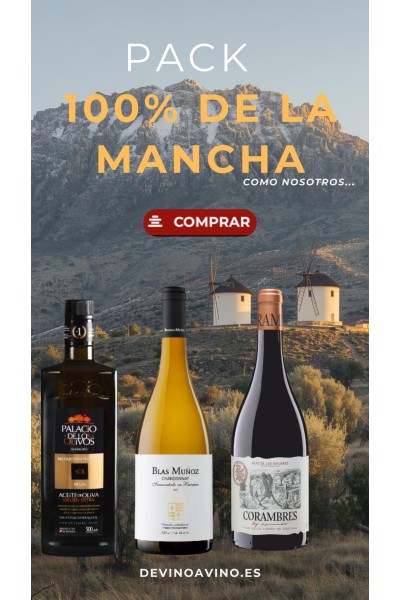 Pack Sabores de La Mancha | Blas Muñoz, Corambres y AOVE | Devinoavino