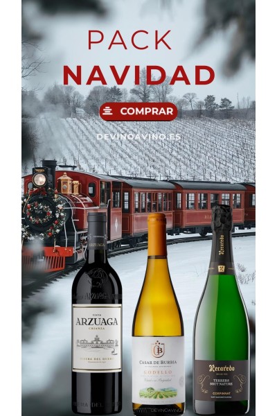 Pack Vinos de Navidad – Recaredo, Godello y Arzuaga | Devinoavino