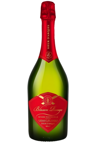 Blason Rouge Brut Crémant de Limoux francés | Devinoavino