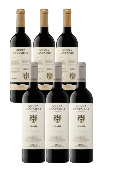 Pack Sierra Cantabria Rioja Crianza y Reserva | Devinoavino