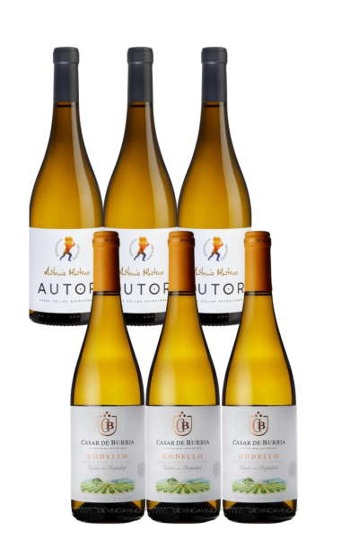 Pack Casar Godello y Antonio Montero Autor | Devinoavino